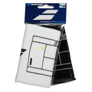 Babolat Jumbo Logo Wristband in Black